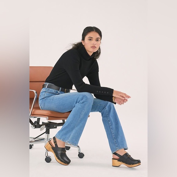 New🌟Silent D Georgia Slingback Heeled Clogs - Picture 2 of 8